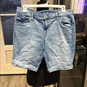 Women's GAP Light Blue Denim Shorts